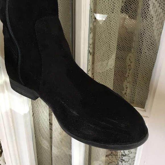 L4L Over The Knee Suedette Boots - 10M - Picture 10 of 11